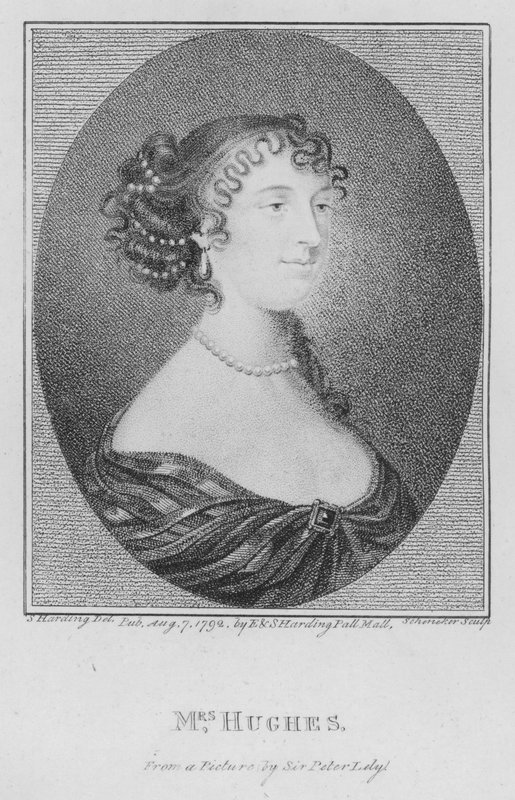 Mrs Hughes (gravyr) av S. (after) Harding