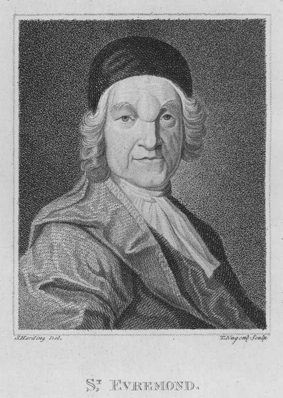 St Evremond (gravyr) av S. (after) Harding