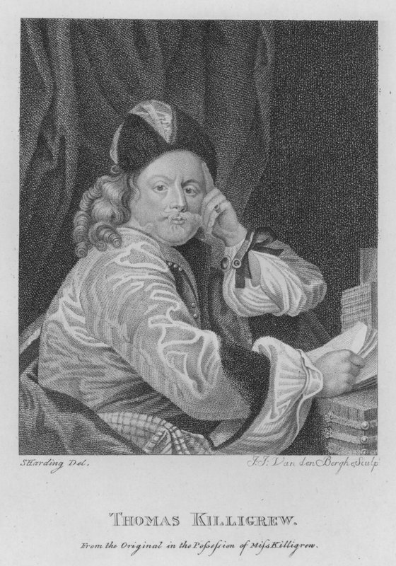 Thomas Killigrew (gravyr) av S. (after) Harding
