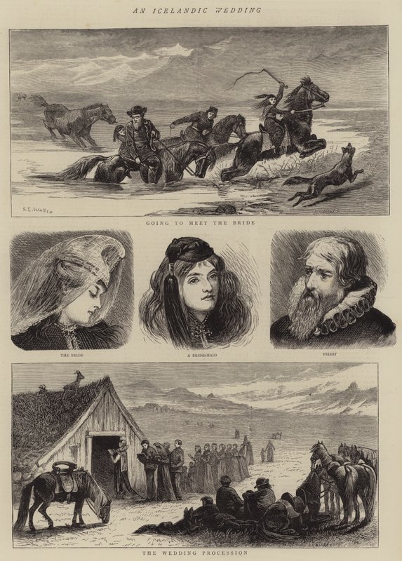 Ett isländskt bröllop av Samuel Edmund Waller