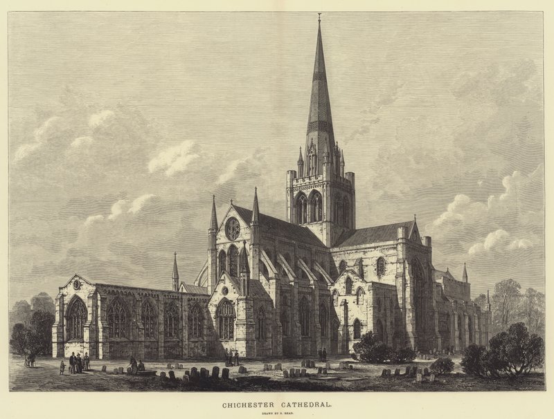 Chichester katedral av Samuel Read