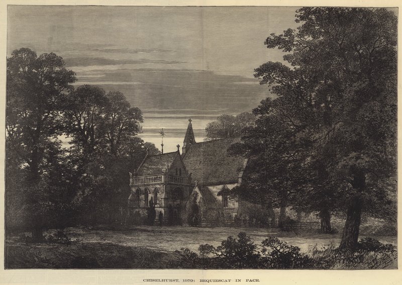 Chiselhurst, 1879, Requiescat in Pace av Samuel Read