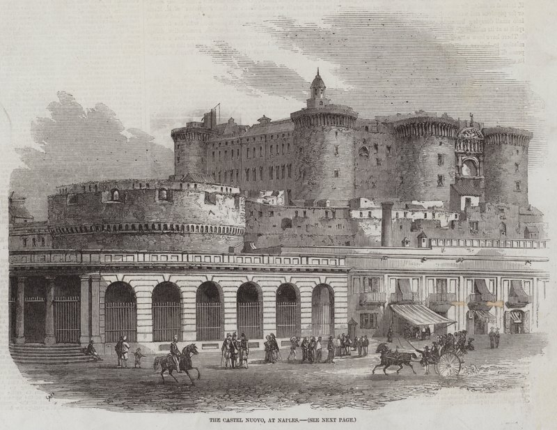Castel Nuovo i Neapel av Samuel Read