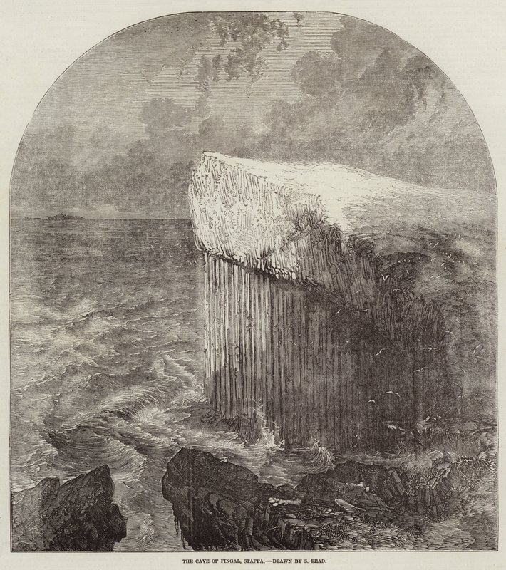 Fingalgrottan, Staffa av Samuel Read