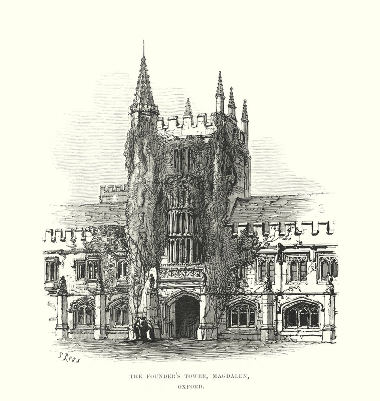 The Founders Tower, Magdalen, Oxford av Samuel Read