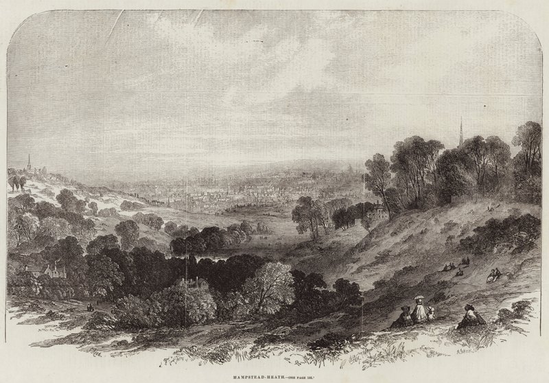 Hampstead-Heath av Samuel Read