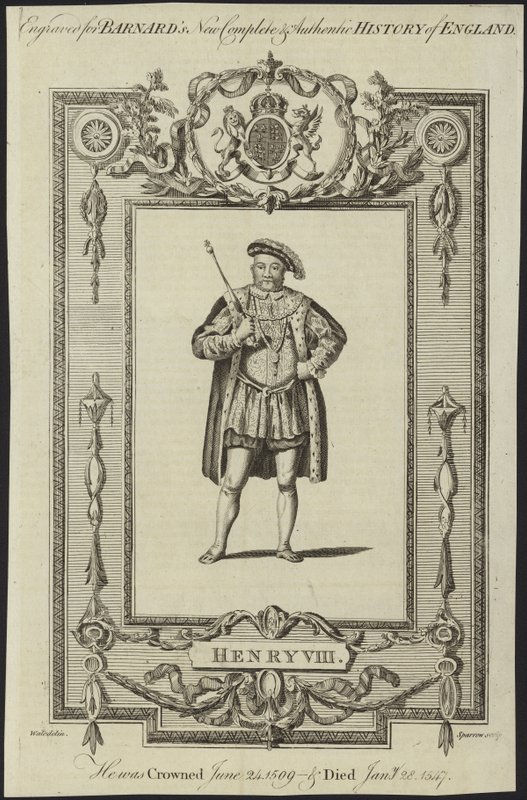 kung Henrik VIII av England av Samuel Wale