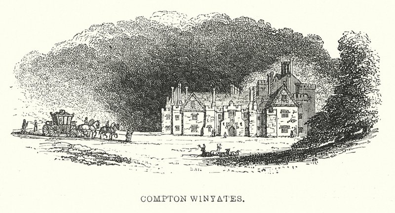 Compton Winyates (gravyr) av Samuel Williams