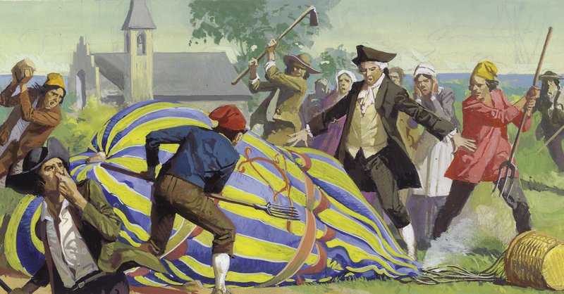 The Balloon Brothers (gouache på papper) av Severino Baraldi