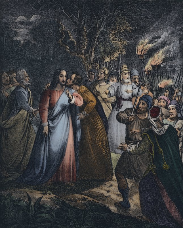 Judas förråder sin herre av Siegfried Detler Bendixen