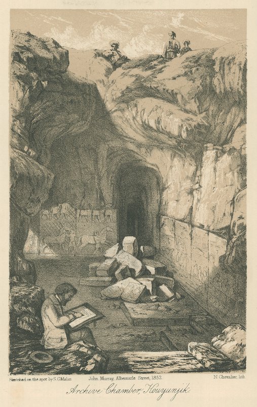 Arkivkammaren, Kouyunjik av Solomon Caesar Malan