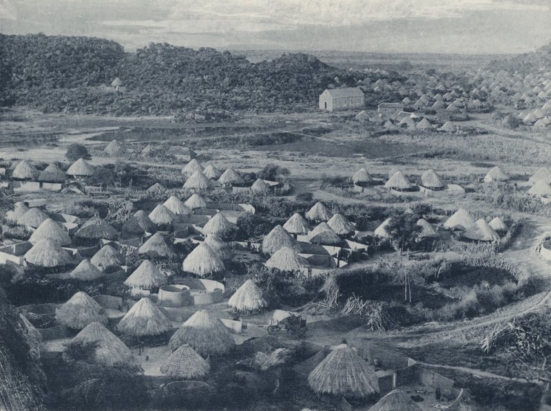 A Native Village (s/v foto) av South African Photographer