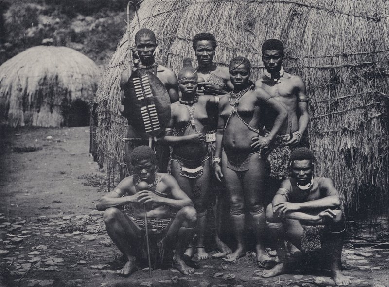 The Native at Home (s/v foto) av South African Photographer