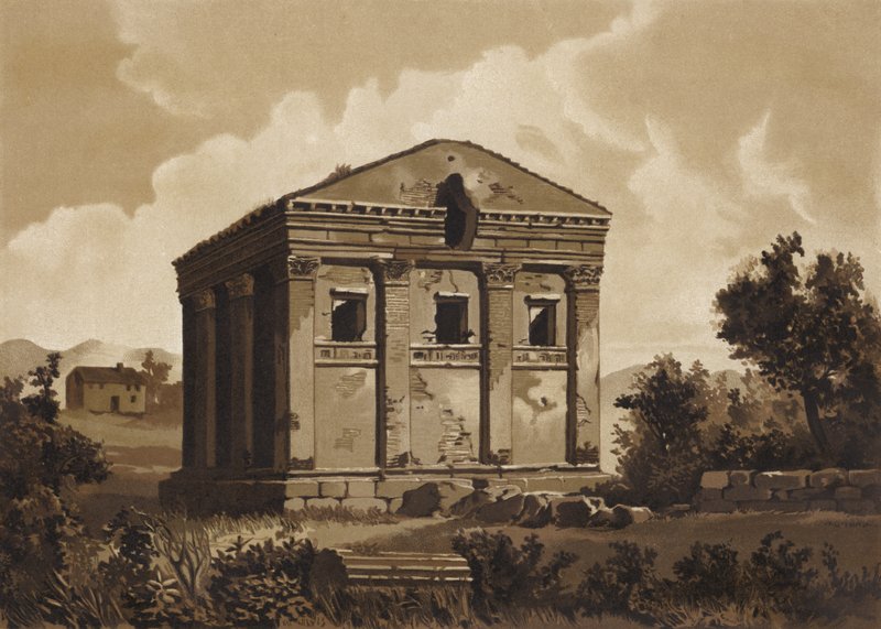 Rediculums tempel, Rom av Spanish School