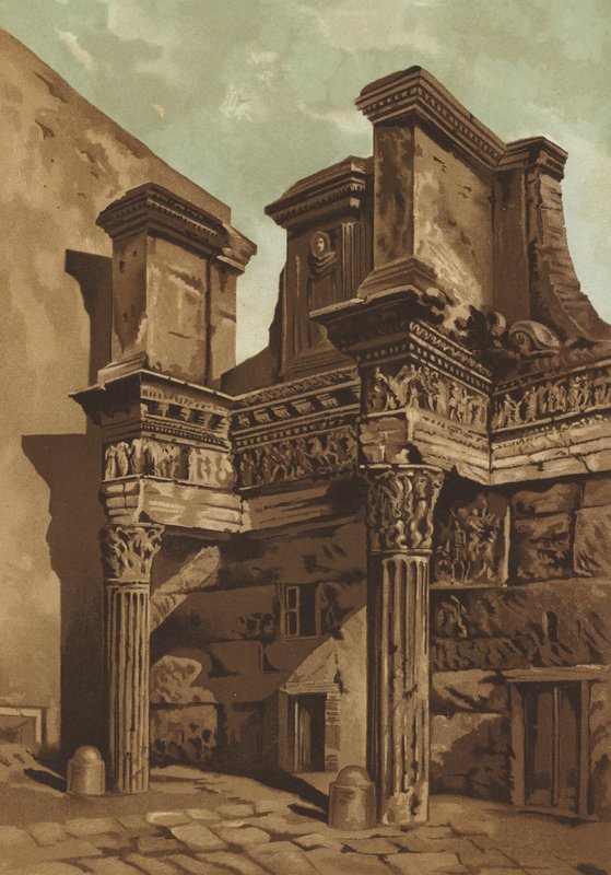 Forum Transitory, Rom av Spanish School