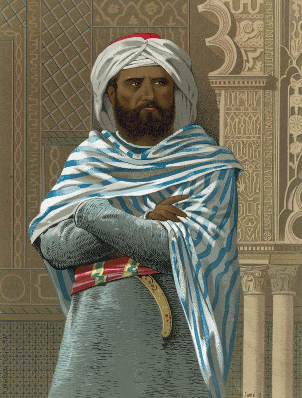 Abdul Rahman I av Spanish School