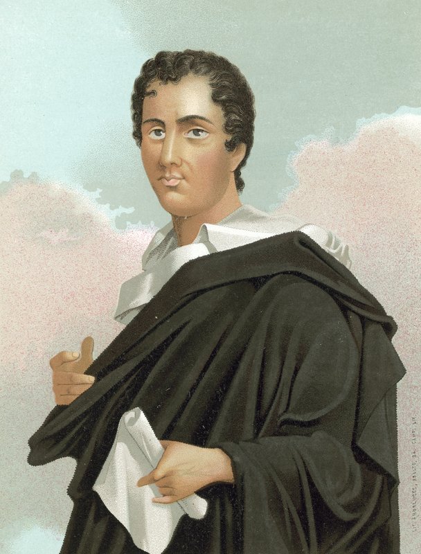 Lord Byron av Spanish School