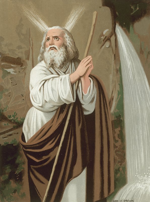 Moses av Spanish School