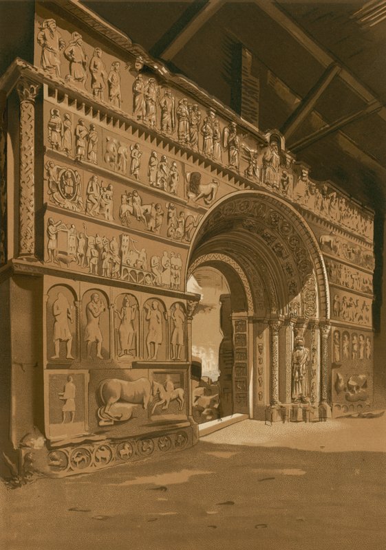 Triumfbåge av Santa Maria de Ripoll av Spanish School