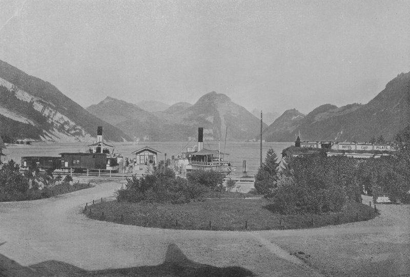 Alpnachstad, Lac des IV Cantons (s/v foto) av Swiss Photographer
