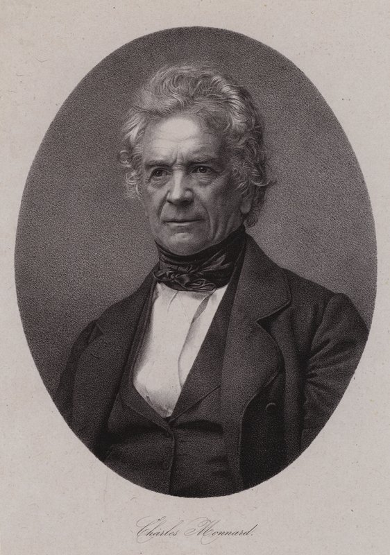 Charles Monnard, schweizisk historiker (gravyr) av Swiss School