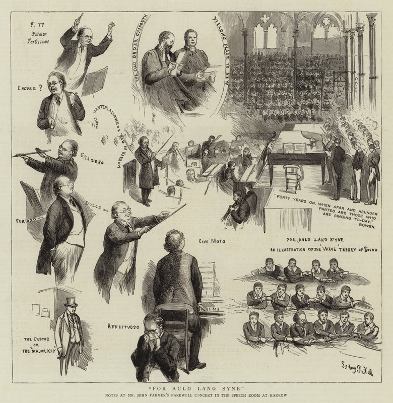 För Auld Lang Syne av Sydney Prior Hall