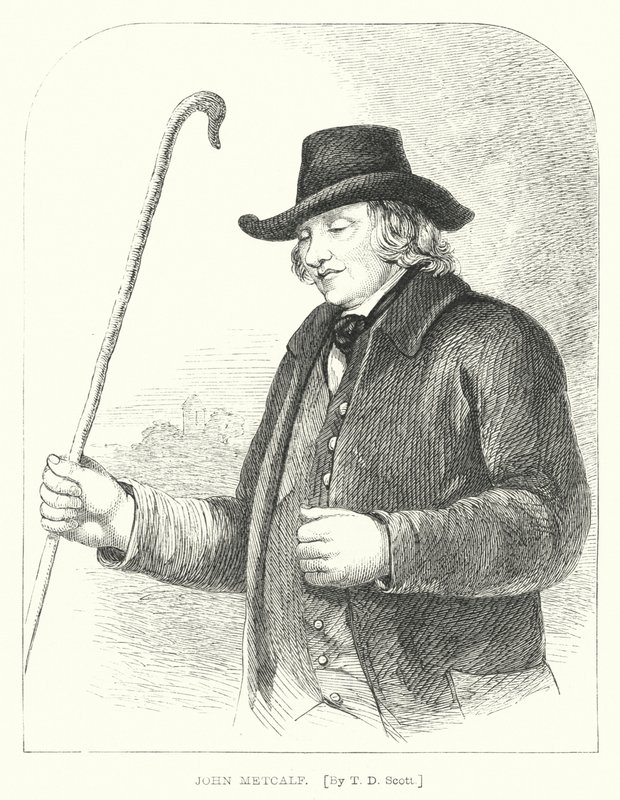 John Metcalf (gravyr) av T. D. (after) Scott