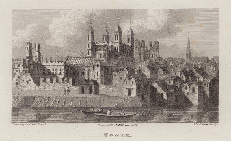 Tower of London (gravyr) av T. Medland