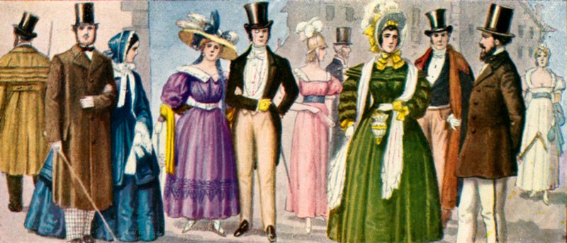 1800-talsdräkter av Tancredi Scarpelli