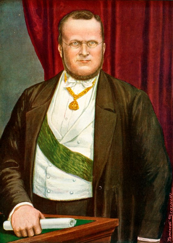 Camillo Benso från Cavour av Tancredi Scarpelli