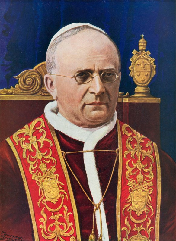 Påven Pius XI av Tancredi Scarpelli