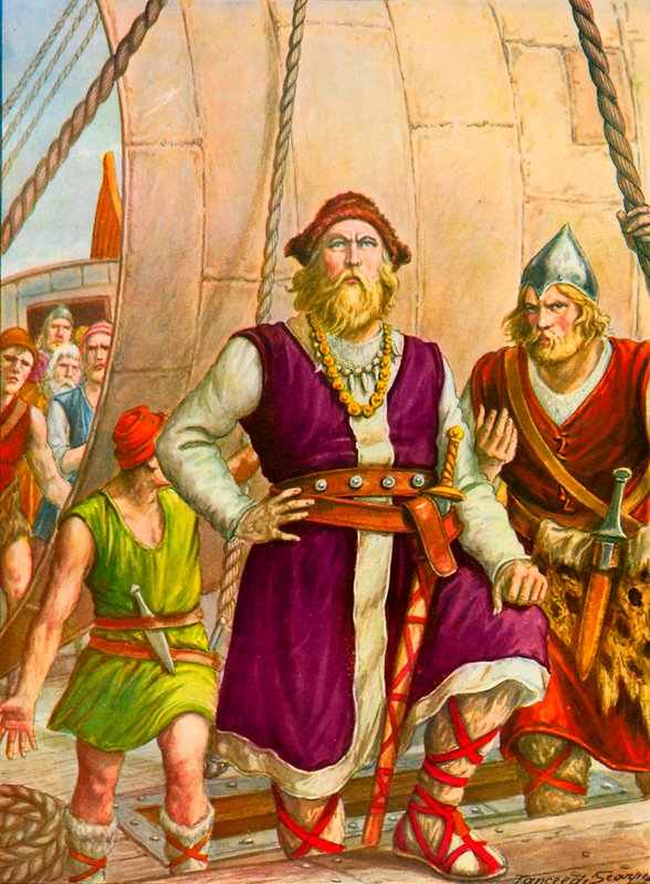 Leif Ericssons Atlantexpedition av Tancredi Scarpelli