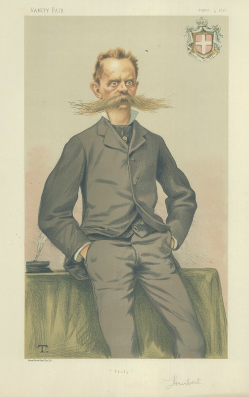 H.M. Kung Humbert, Italiens kung av Theobald Chartran