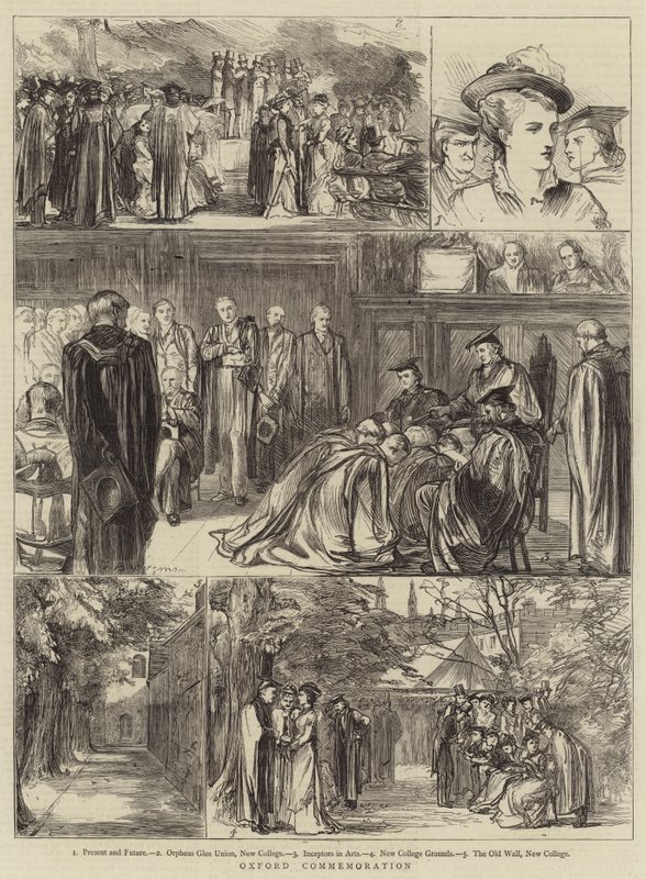 Oxford minnesmärke av Theodore Blake Wirgman