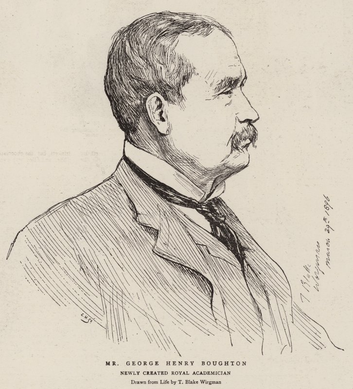 George Henry Boughton av Theodore Blake Wirgman