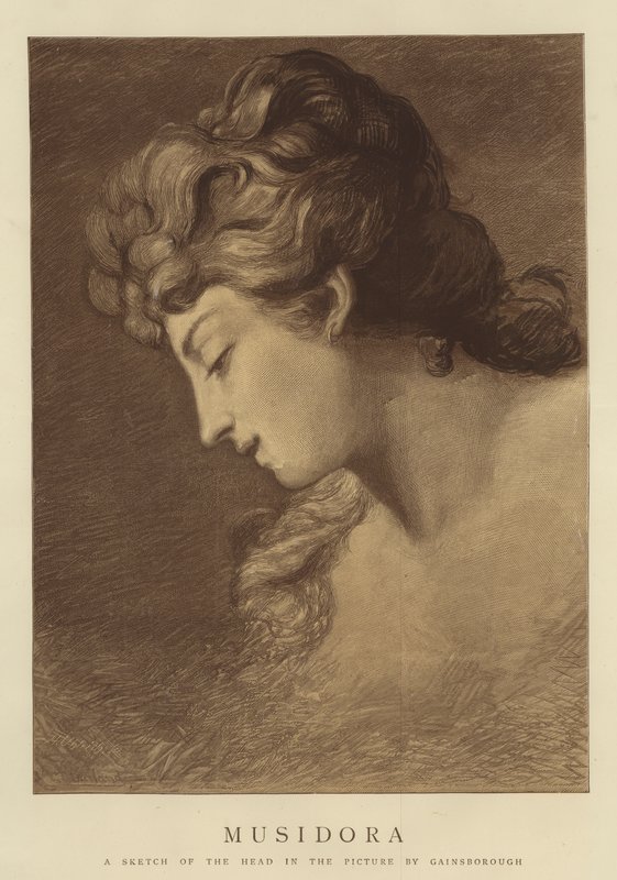 Musidora av Thomas Gainsborough