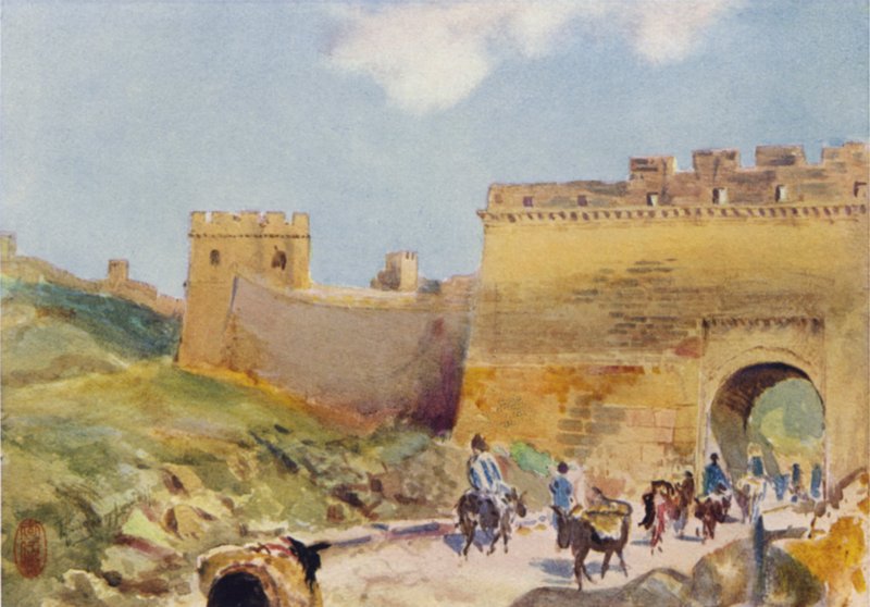 Nankow-passet, murens port av Thomas Hodgson Liddell