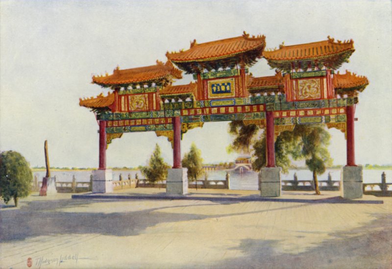 Peking, Grand Pailau, Sommarpalatset av Thomas Hodgson Liddell