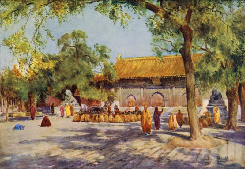 Peking, Lamatemplet av Thomas Hodgson Liddell