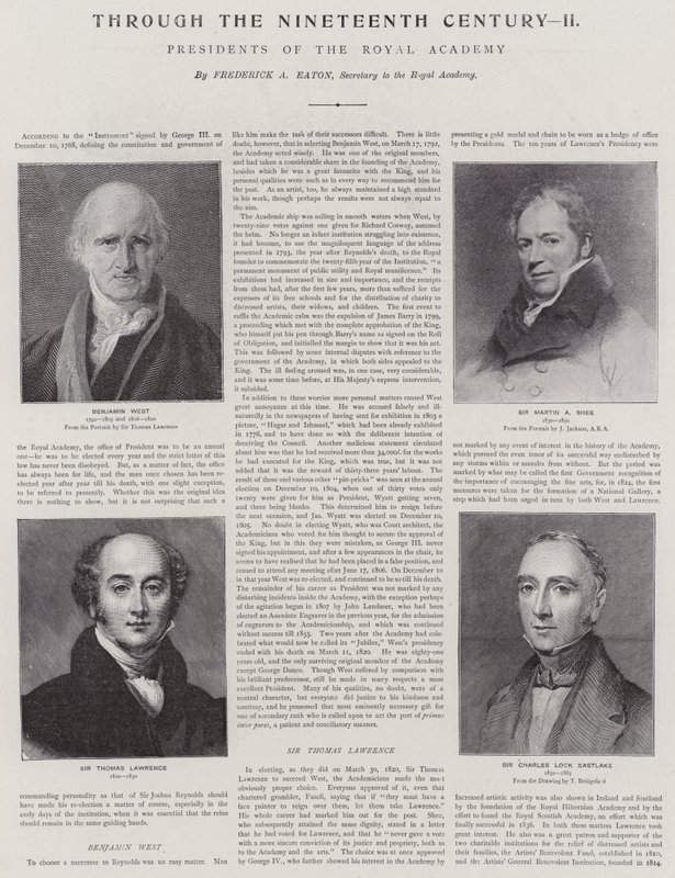 Ordföranden för Kungliga Akademien av Thomas Lawrence