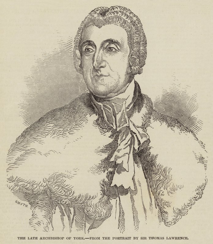Den sene ärkebiskopen av York av Thomas Lawrence