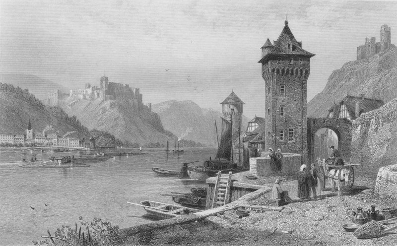 St Goar av Thomas Leeson the Elder Rowbotham