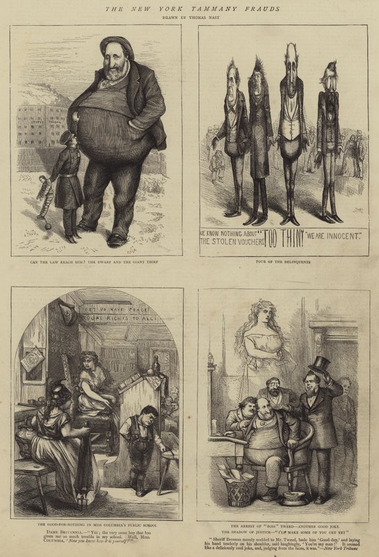 The New York Tammany Frauds av Thomas Nast