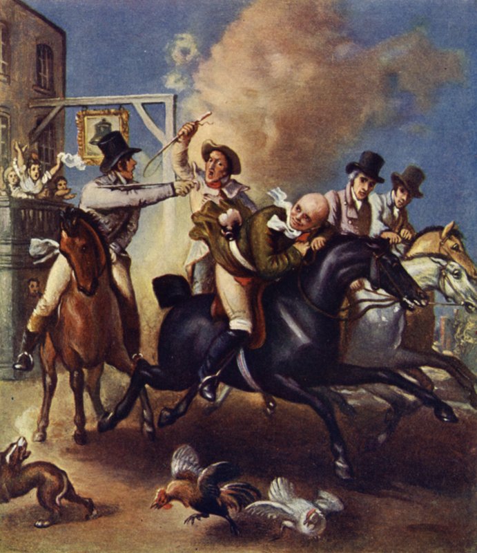 John Gilpins åktur av Thomas Stothard