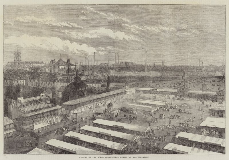 Möte för Royal Agricultural Society i Wolverhampton av Thomas Sulman