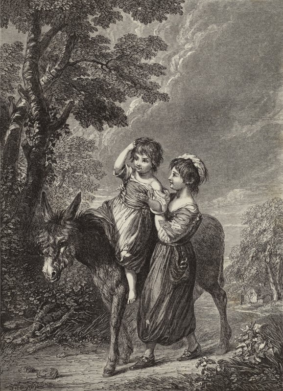 Bondebarn av Thomas after Gainsborough
