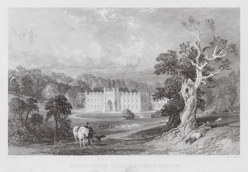 Donnington Hall, Leicestershire (vaega) fa