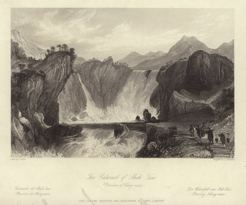 Grå starr av Shih Tan av Thomas Allom