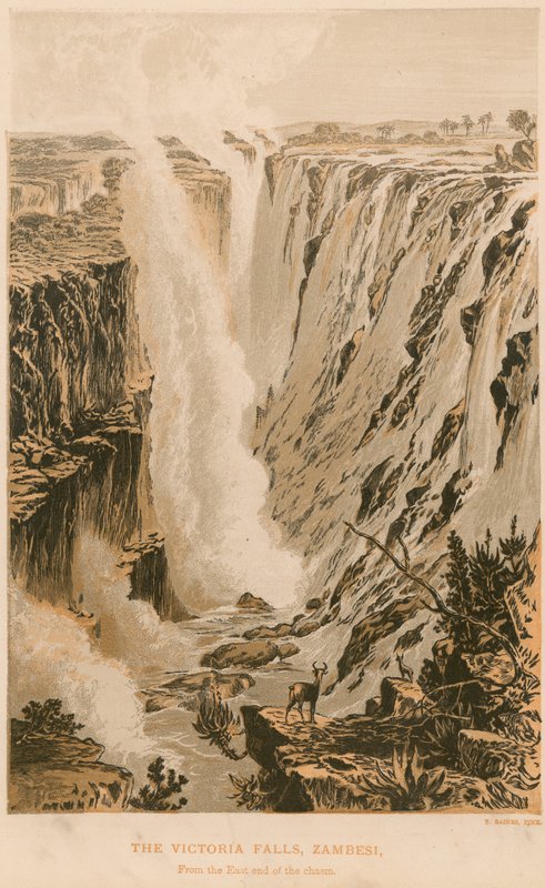 Victoriafallen av Thomas Baines