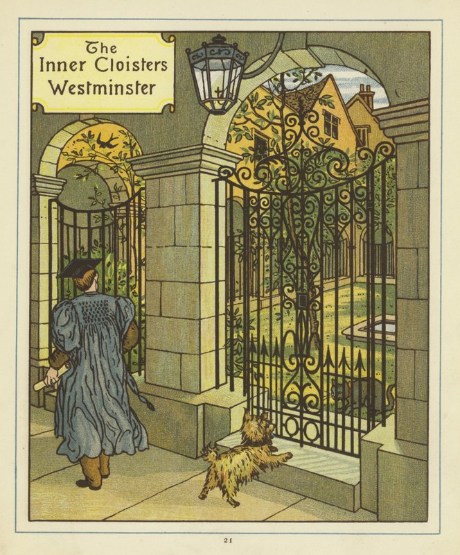 De inre klostren i Westminster av Thomas Crane